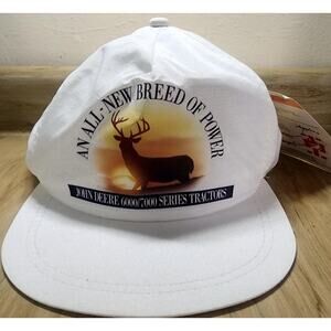 John Deere Hat Cap 6000 7000 Series Tractor All New Breed of Power New See Desc.